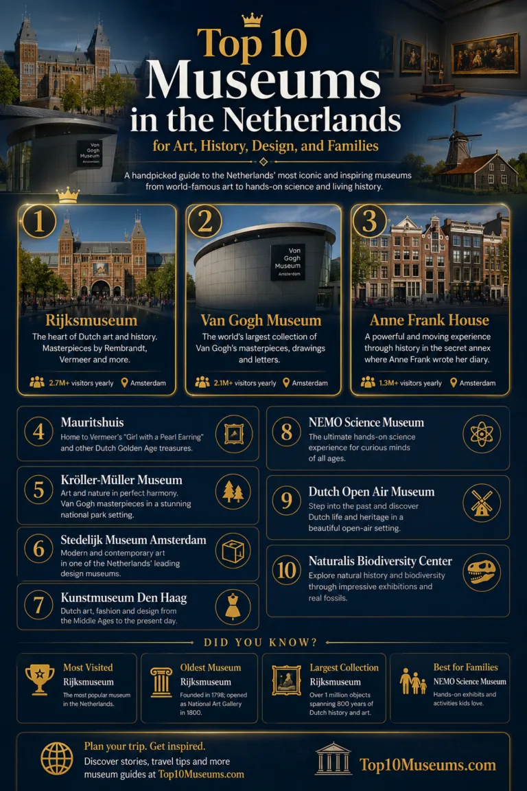 Top 10 Museums in the Netherlands for Art, History, Design, and Families